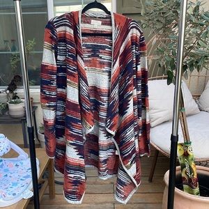 LUCKY BRAND 🌲🏕️ draped cardigan
